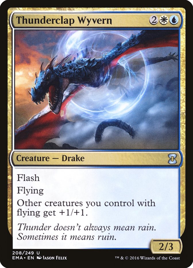 Thunderclap Wyvern [Eternal Masters] | Good Games Adelaide SA