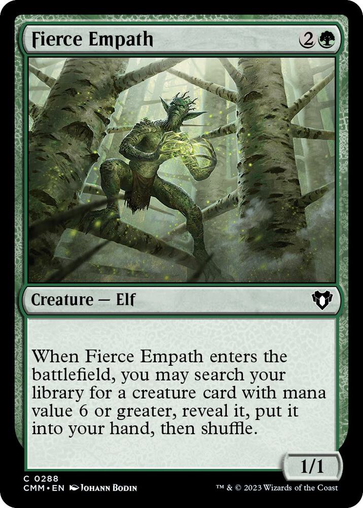 Fierce Empath 288 (Commander Masters)  | Good Games Adelaide SA