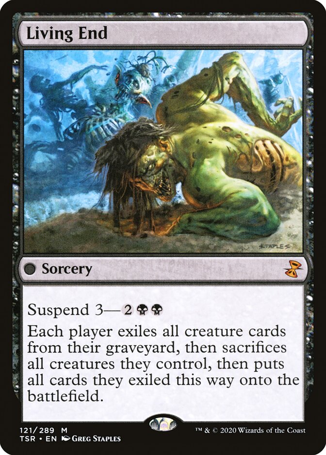 Living End 121 (Time Spiral: Remastered)  - Foil | Good Games Adelaide SA