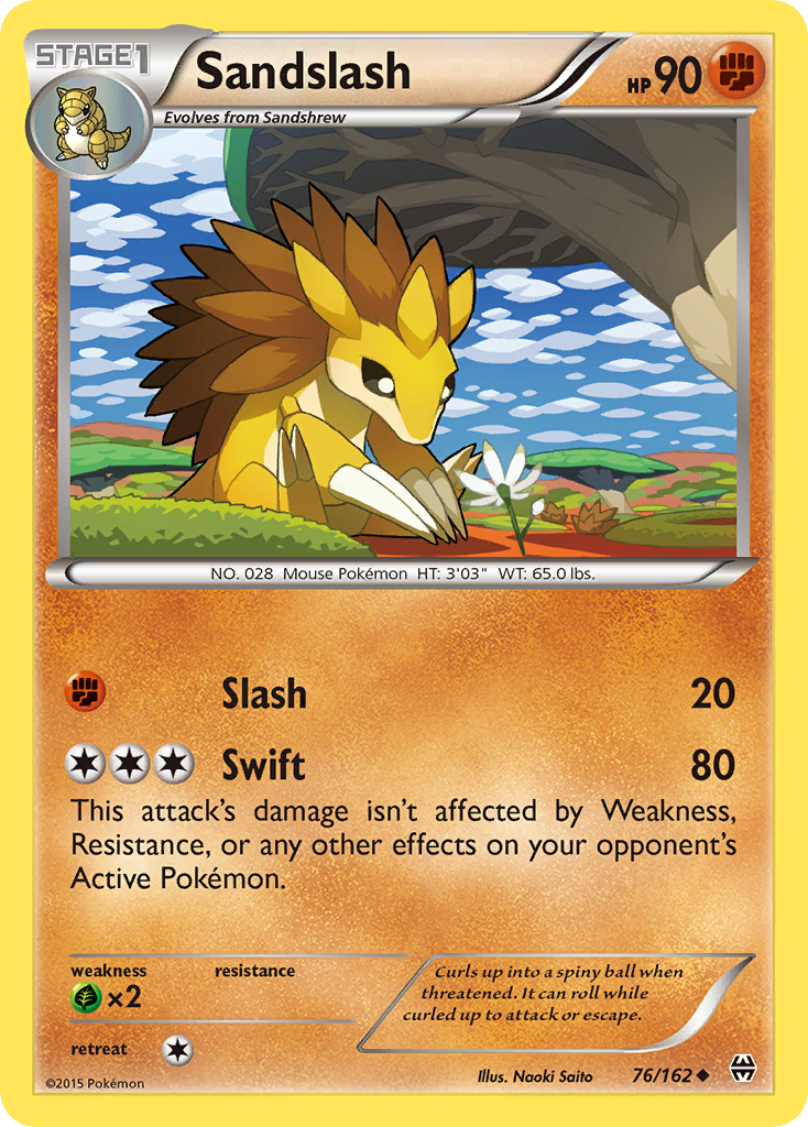 Sandslash (76/162) [XY: BREAKthrough] | Good Games Adelaide SA