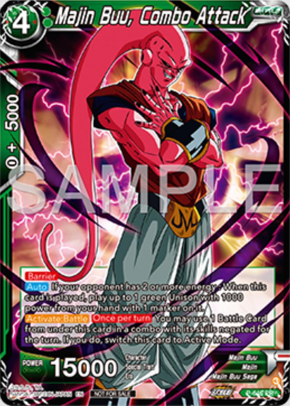 Majin Buu, Combo Attack (P-646) [Tournament Promotion Cards] | Good Games Adelaide SA