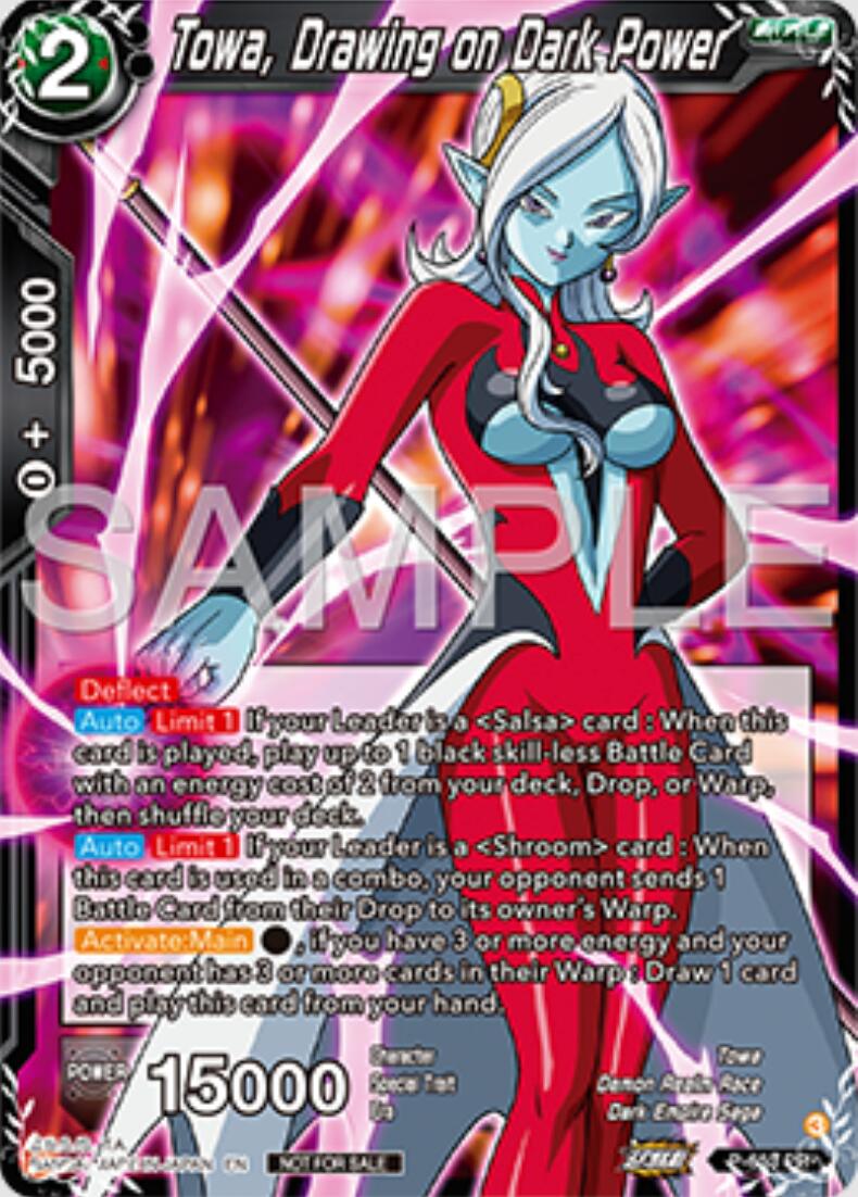 Towa, Drawing on Dark Power (P-653) [Tournament Promotion Cards] | Good Games Adelaide SA