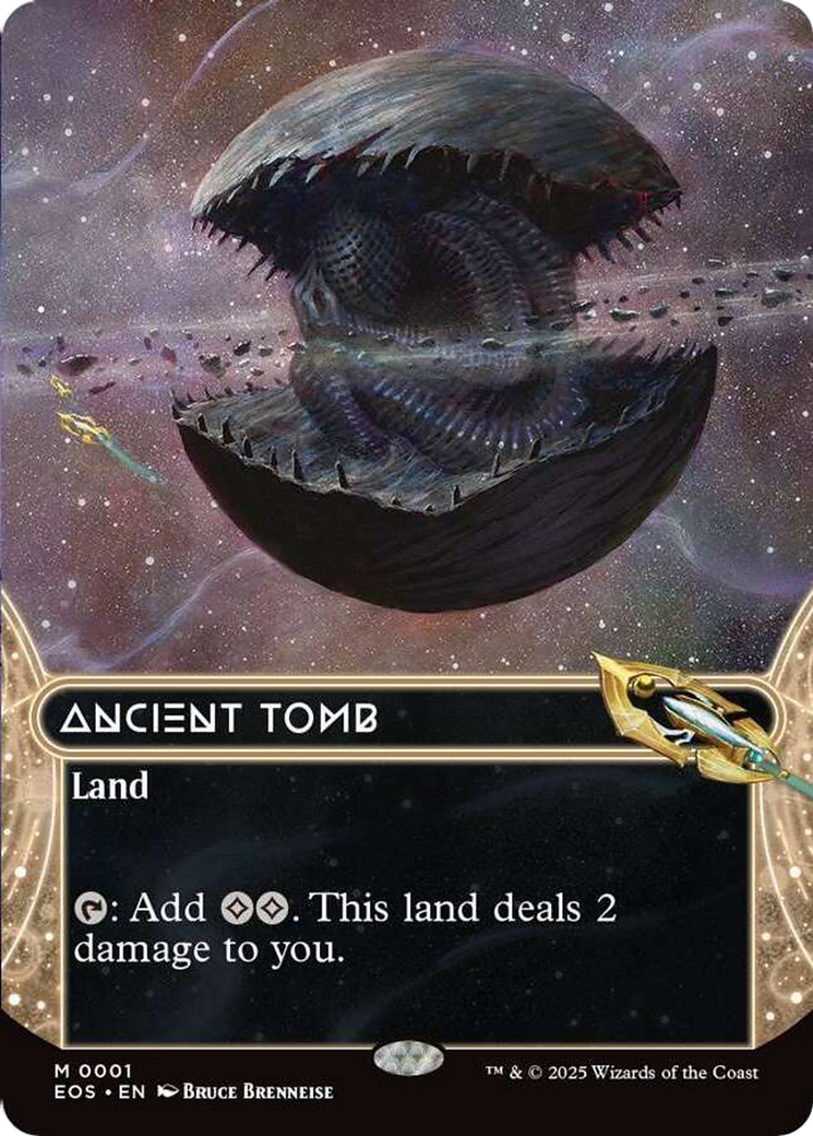 Ancient Tomb (0001) (Borderless) [Edge of Eternities: Stellar Sights] | Good Games Adelaide SA