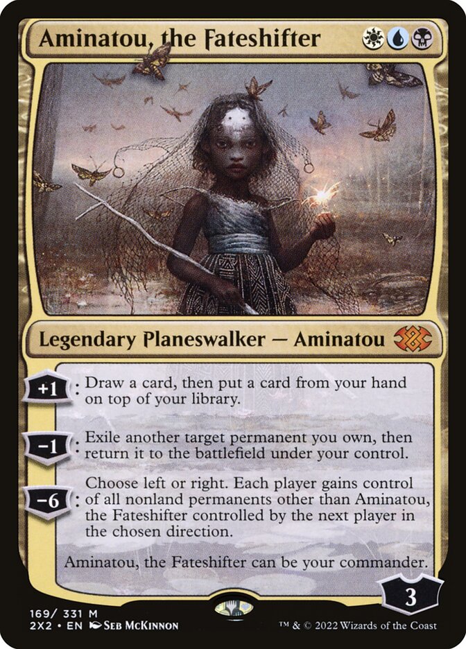 Aminatou, the Fateshifter 169 (Double Masters 2022)  - Foil | Good Games Adelaide SA