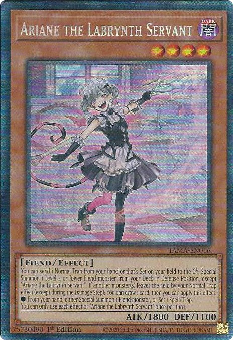 Ariane the Labrynth Servant [TAMA-EN016] Collector's Rare | Good Games Adelaide SA