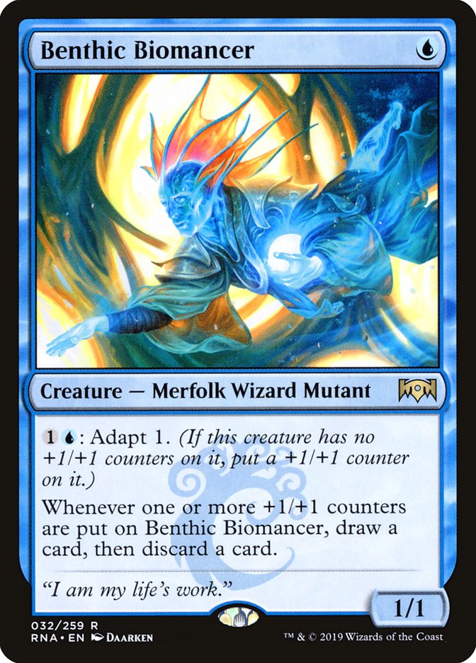 Benthic Biomancer [Ravnica Allegiance] | Good Games Adelaide SA