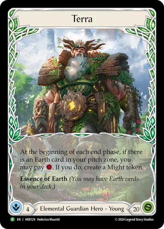 Terra [HER129] (Promo)  Cold Foil | Good Games Adelaide SA