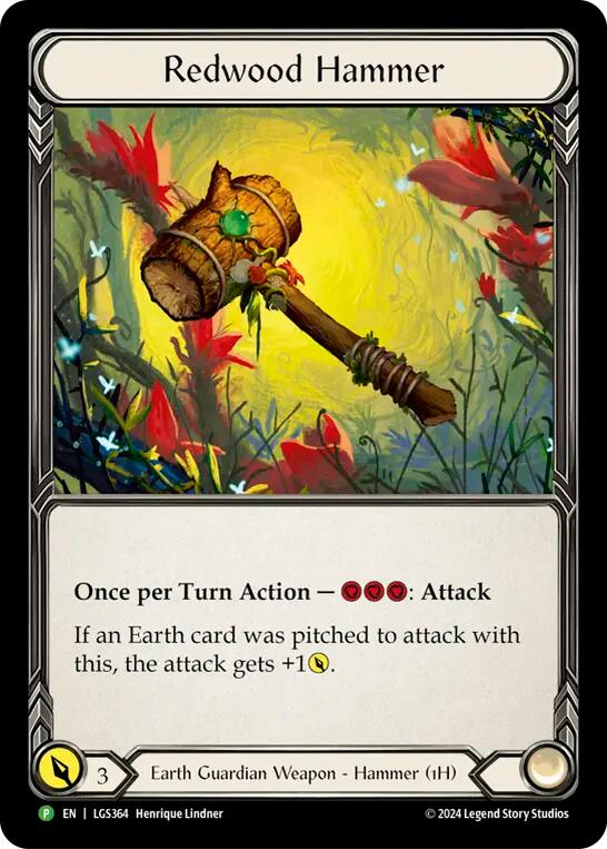 Redwood Hammer [LGS364] (Promo)  Cold Foil | Good Games Adelaide SA