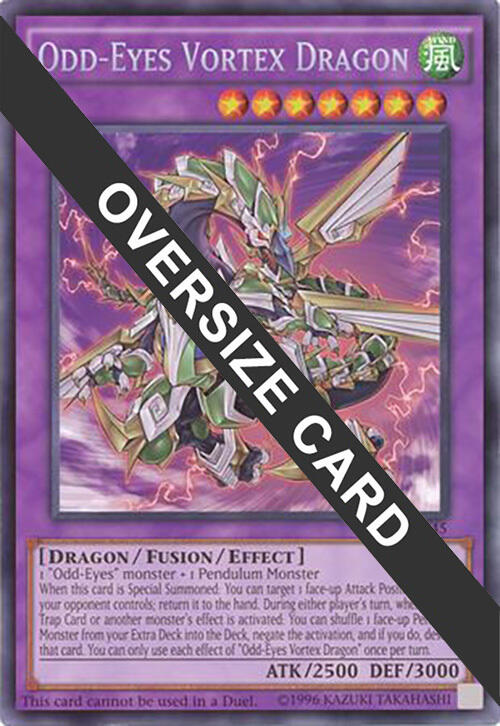 Odd-Eyes Vortex Dragon (Oversized) [DOCS-EN045] Promo | Good Games Adelaide SA