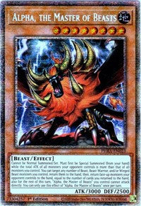 Alpha, the Master of Beasts (Starlight Rare) [PHRA-EN023] Starlight Rare | Good Games Adelaide SA