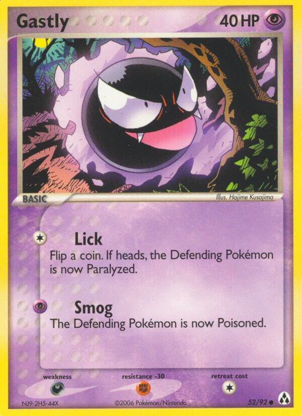 Gastly 52/92 (Legend Maker)  | Good Games Adelaide SA