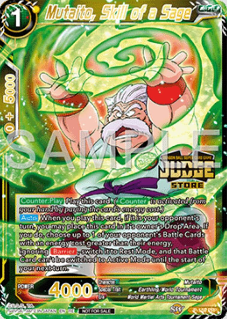 Mutaito, Skill of a Sage (Judge Pack Vol.16) (Store) (P-159) [Judge Promotion Cards] | Good Games Adelaide SA