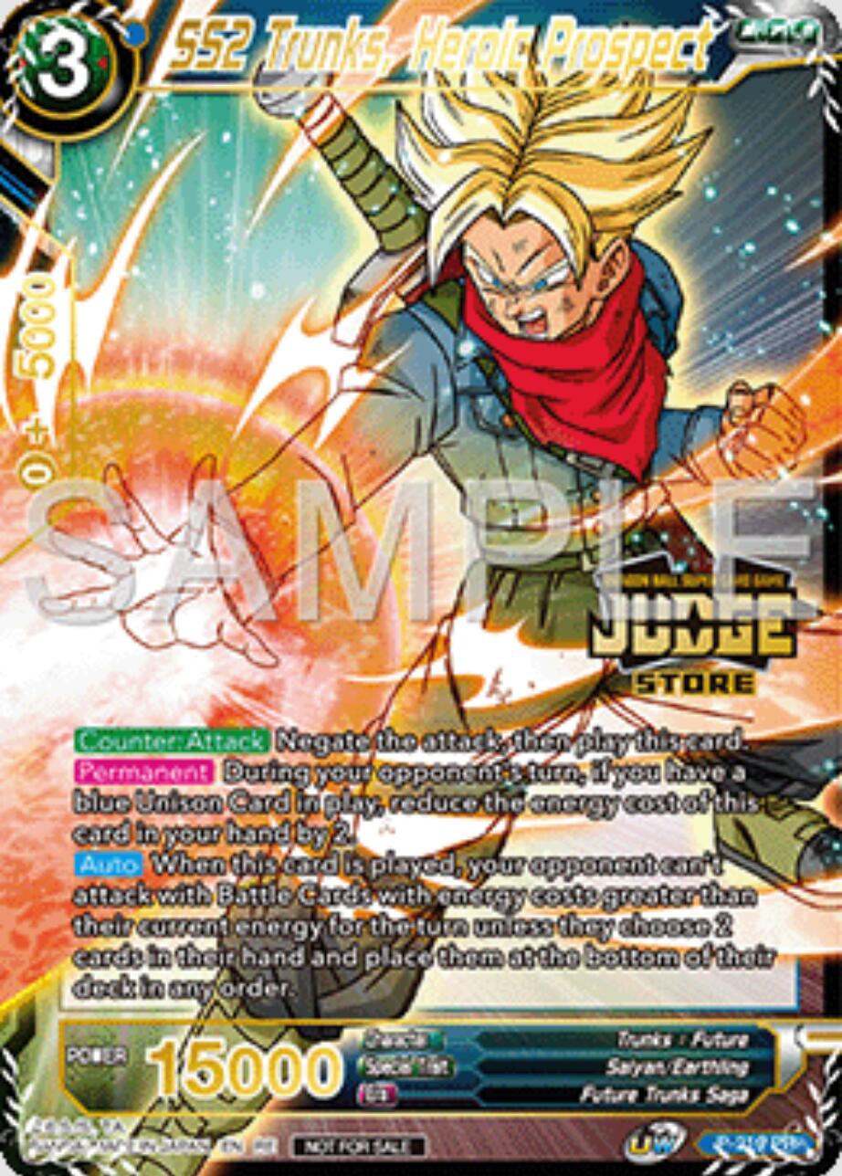 SS2 Trunks, Heroic Prospect (Judge Pack Vol.16) (Store) (P-219) [Judge Promotion Cards] | Good Games Adelaide SA