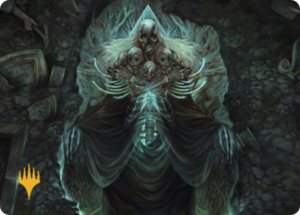 Myrkul Lord of Bones Art Card 39 81 Gold Stamped 39 (Art Series: Commander Legends: Battle for Baldur's Gate)  | Good Games Adelaide SA