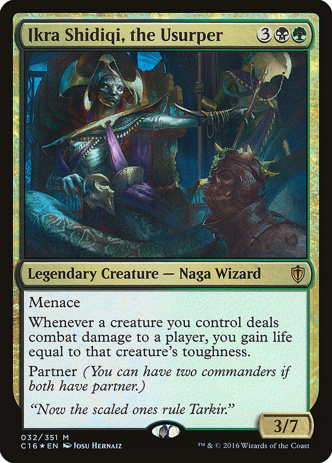 Ikra Shidiqi, the Usurper [Commander 2016] | Good Games Adelaide SA