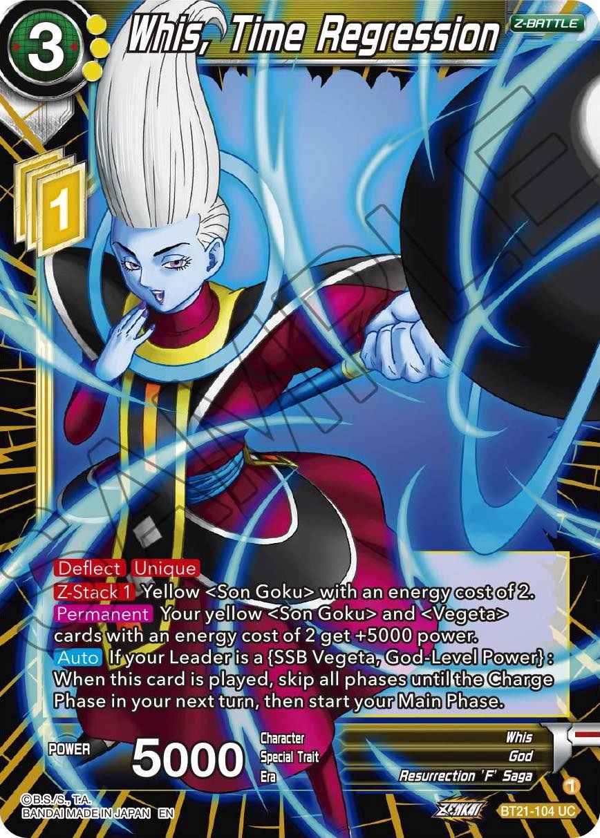 Whis, Time Regression (BT21-104) [ZENKAI Series: Set 04] | Good Games Adelaide SA