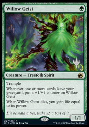 Willow Geist (Promo Pack) [Innistrad: Midnight Hunt Promos] | Good Games Adelaide SA