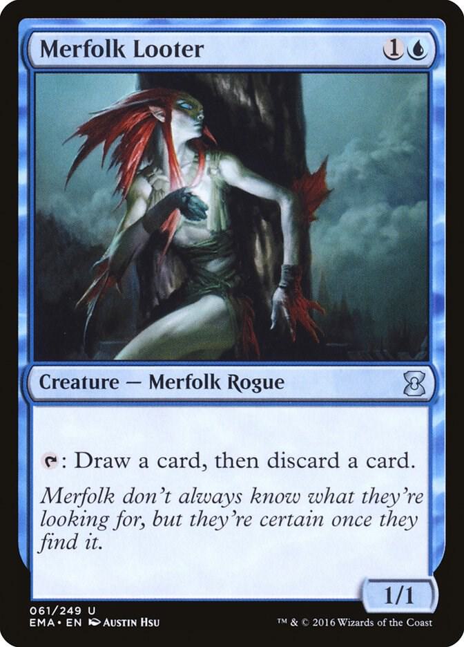 Merfolk Looter 61 (Eternal Masters)  | Good Games Adelaide SA