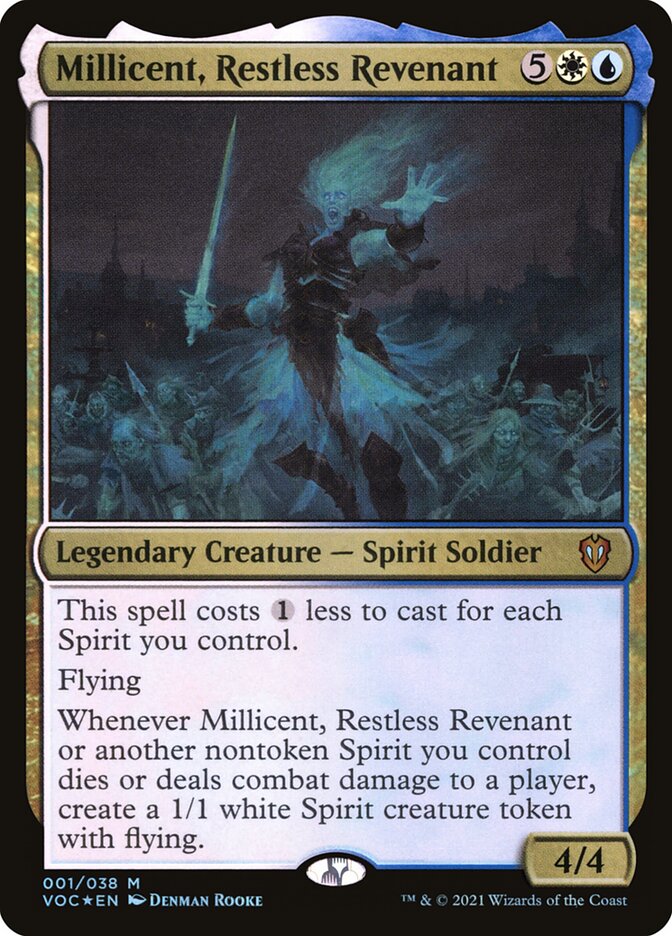 Millicent, Restless Revenant 1 (Commander: Innistrad: Crimson Vow)  - Foil | Good Games Adelaide SA