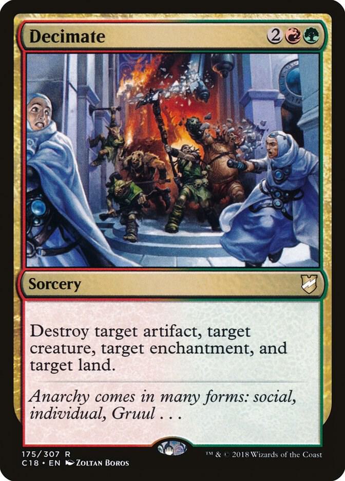 Decimate 175 (Commander 2018)  | Good Games Adelaide SA