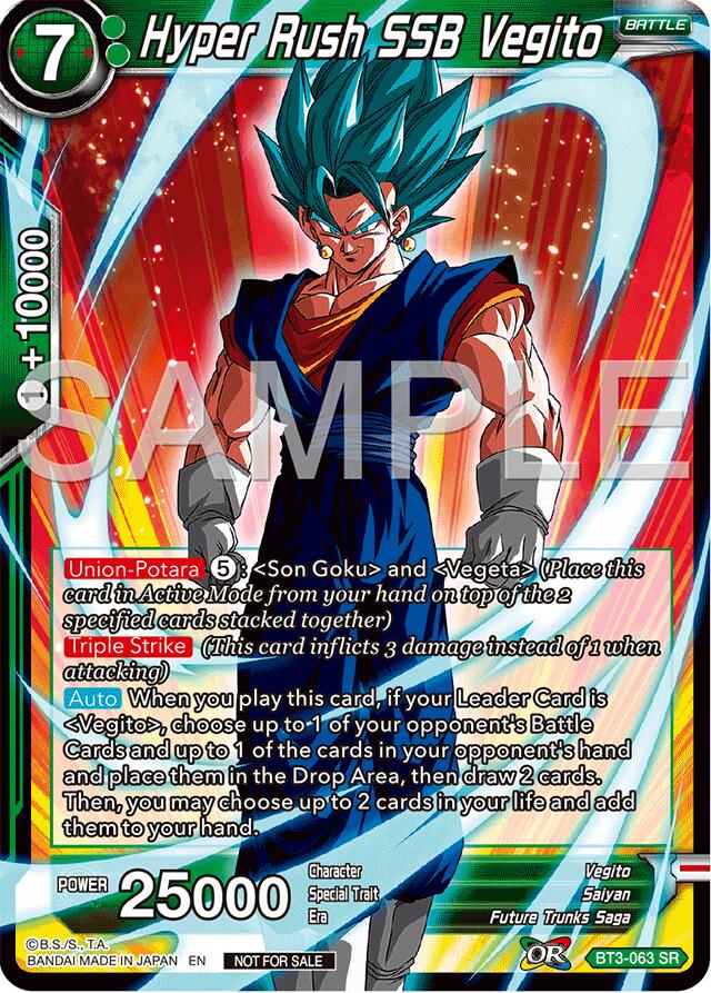 Hyper Rush SSB Vegito (Championship 2024 Finals Pack) (BT3-063) [Tournament Promotion Cards] | Good Games Adelaide SA