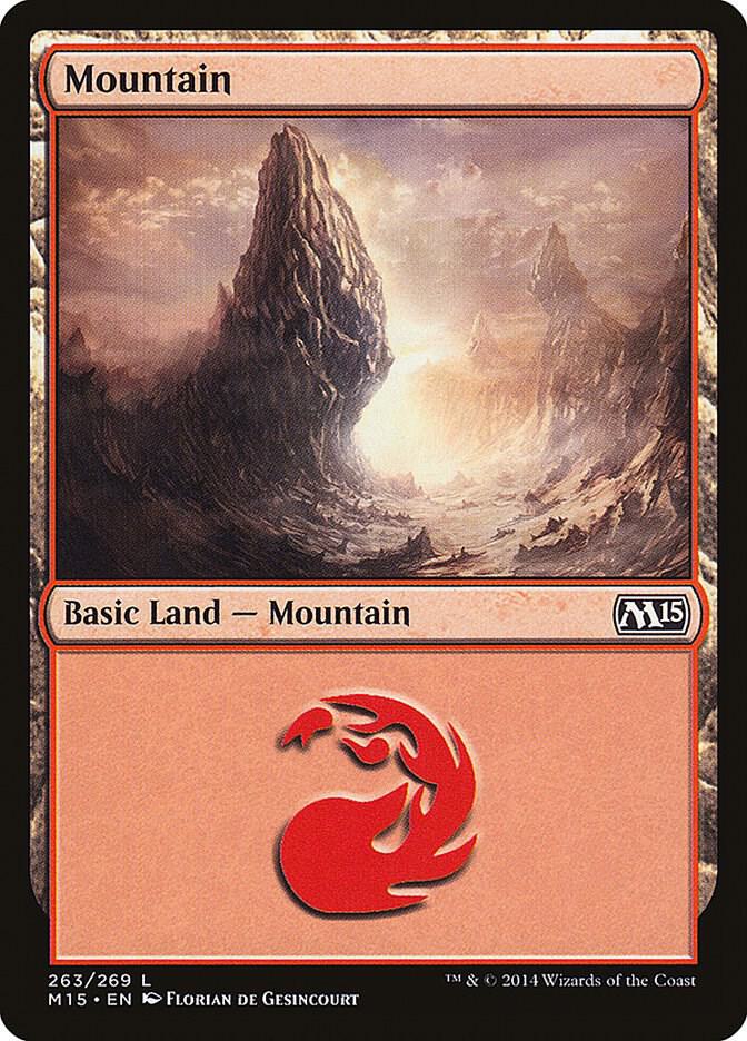 Mountain 263 (Magic 2015 (M15))  - Foil | Good Games Adelaide SA
