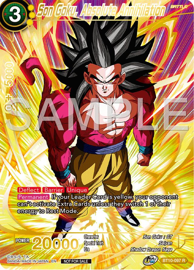 Son Goku, Absolute Annihilation (Championship 2024 Finals Pack) (Gold Stamped) (BT10-097) [Tournament Promotion Cards] | Good Games Adelaide SA