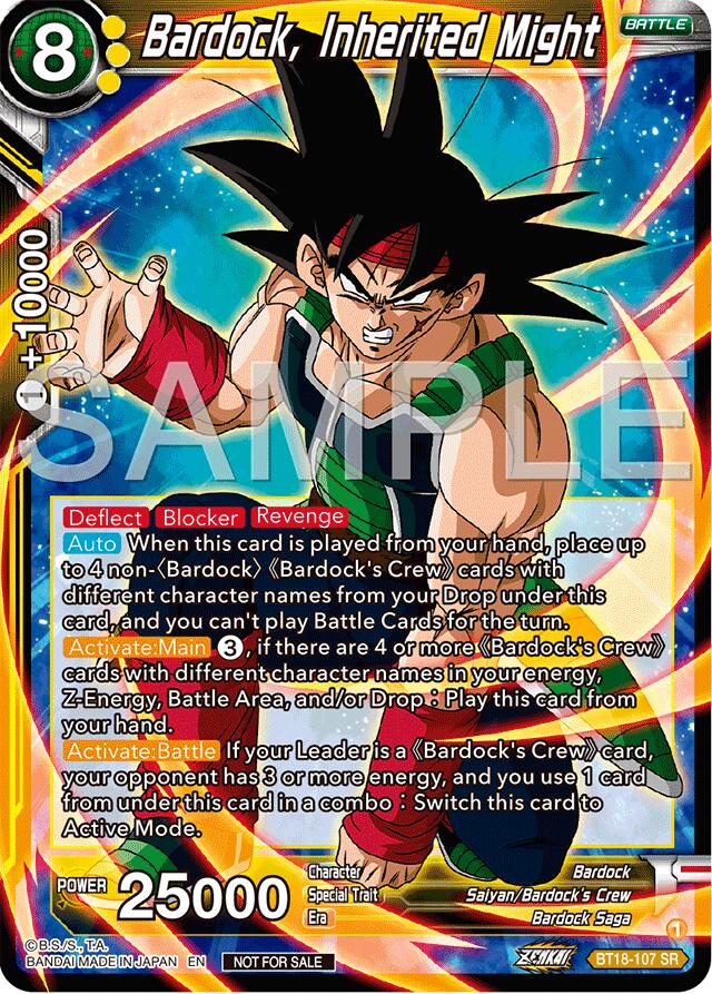 Bardock, Inherited Might (Championship 2024 Finals Pack) (BT18-107) [Tournament Promotion Cards] | Good Games Adelaide SA