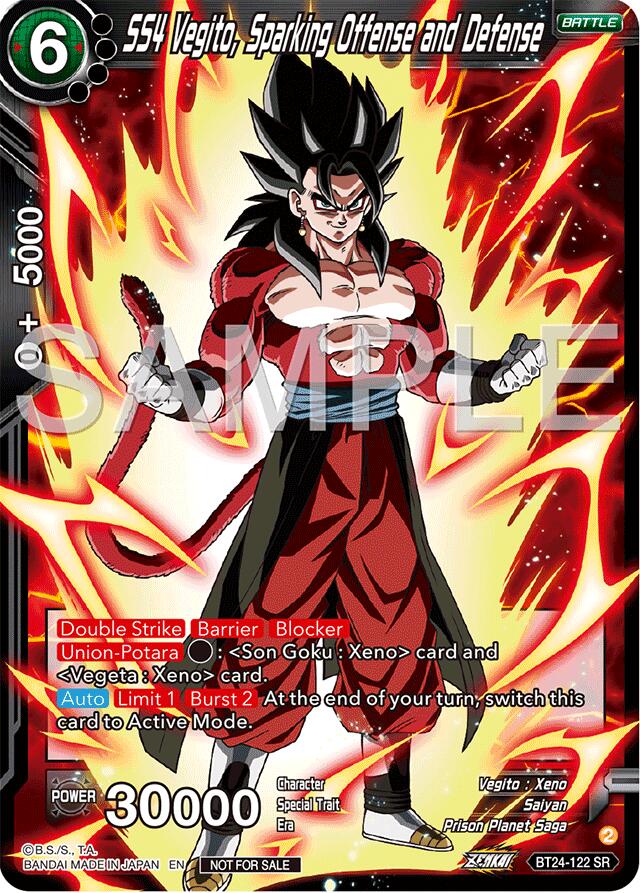 SS4 Vegito, Sparking Offense and Defense (Championship 2024 Finals Pack) (BT24-122) [Tournament Promotion Cards] | Good Games Adelaide SA