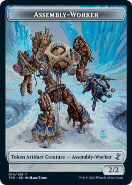 Assembly Worker Token 14 (Time Spiral: Remastered)  | Good Games Adelaide SA