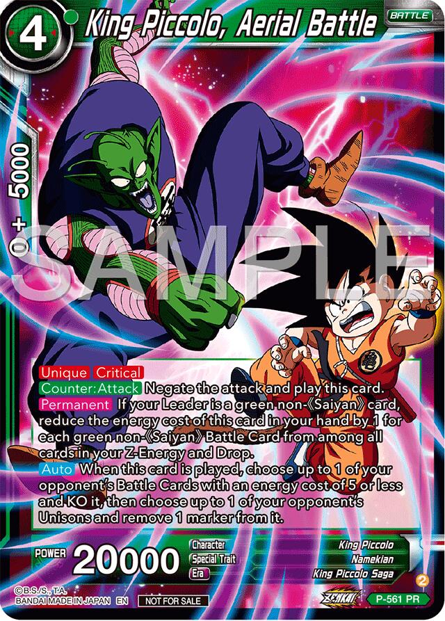 King Piccolo, Aerial Battle (Championship 2024 Finals Pack) (P-561) [Tournament Promotion Cards] | Good Games Adelaide SA