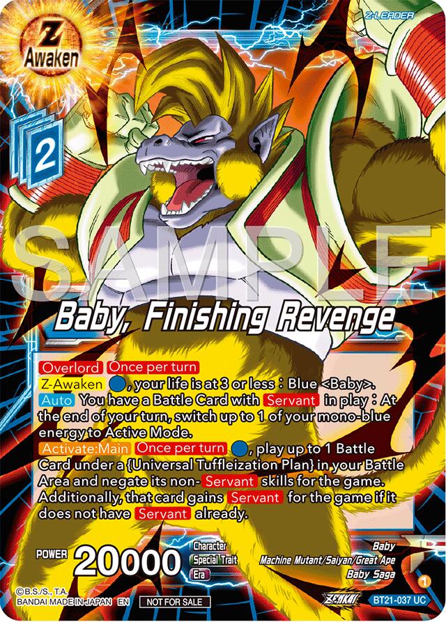 Baby, Finishing Revenge (Championship 2024 Finals Zenkai Pack) (BT21-037) [Tournament Promotion Cards] | Good Games Adelaide SA
