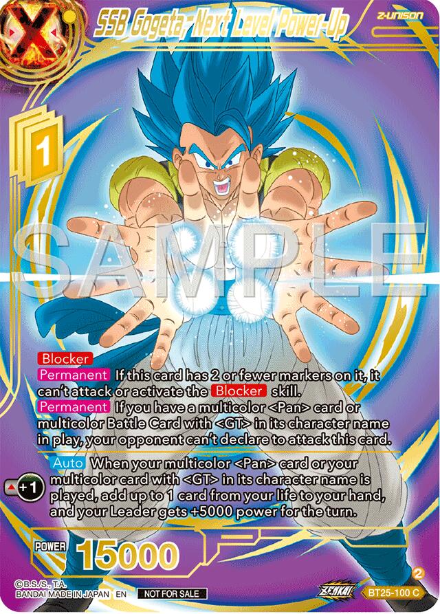 SSB Gogeta, Next Level Power-Up (Championship 2024 Finals Zenkai Pack) (Gold Stamped) (BT25-100) [Tournament Promotion Cards] | Good Games Adelaide SA
