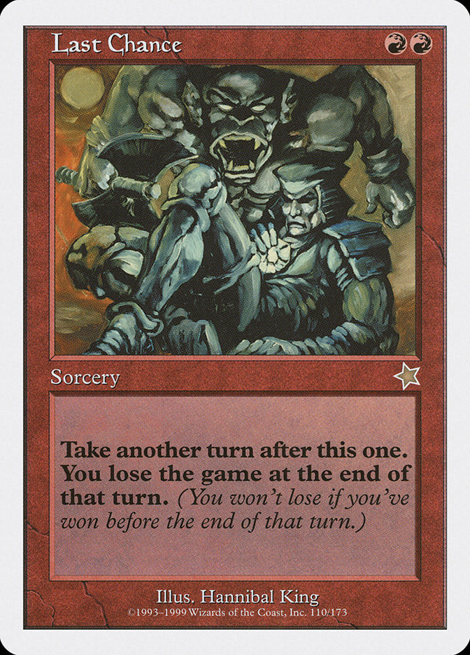 Last Chance [Starter 1999] | Good Games Adelaide SA