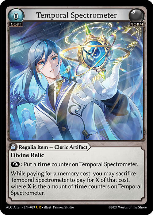 Temporal Spectrometer (029) [Alchemical Revolution Alter Edition] | Good Games Adelaide SA