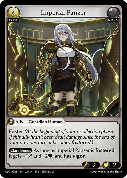 Imperial Panzer (225) [Alchemical Revolution Alter Edition] | Good Games Adelaide SA