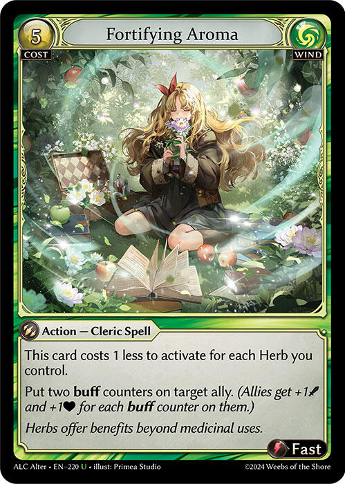 Fortifying Aroma (220) [Alchemical Revolution Alter Edition] | Good Games Adelaide SA