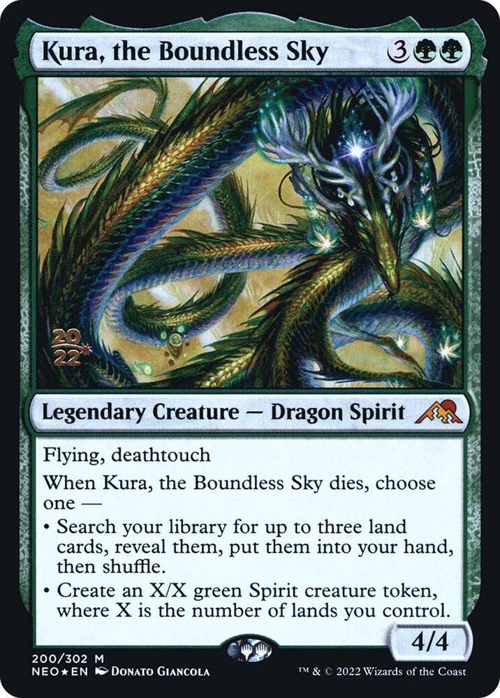 Kura the Boundless Sky 200 (Prerelease Cards)  - Foil | Good Games Adelaide SA