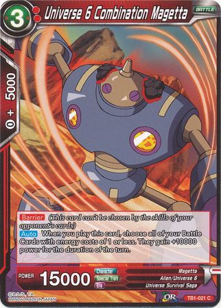 Universe 6 Combination Magetta [TB1-021] | Good Games Adelaide SA