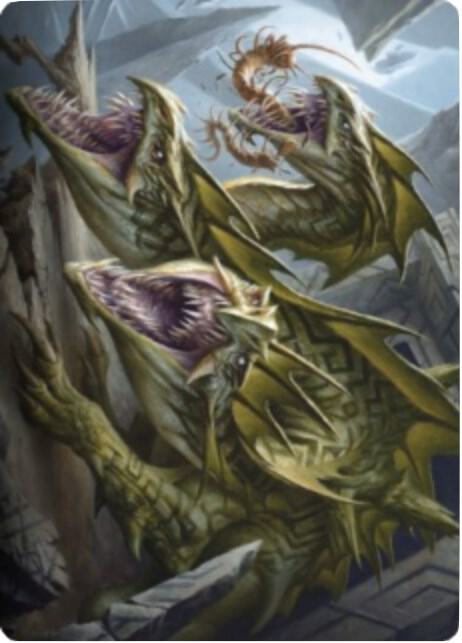 Grakmaw Skyclave Ravager Art Card 76 (Art Series: Zendikar Rising)  | Good Games Adelaide SA