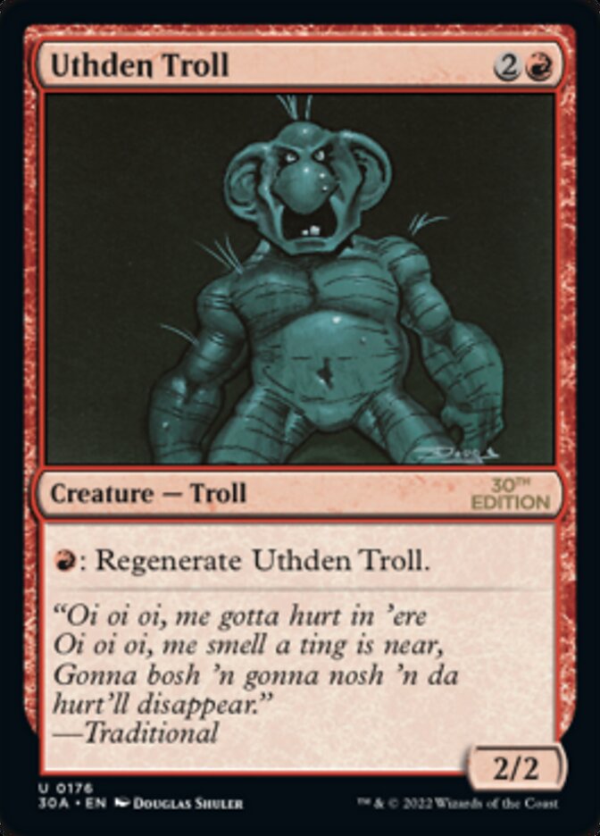 Uthden Troll [30th Anniversary Edition] | Good Games Adelaide SA