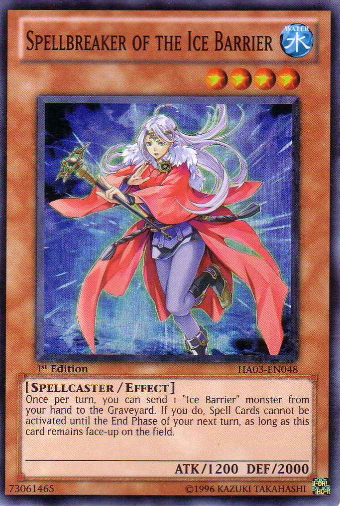 Spellbreaker of the Ice Barrier [HA03-EN048] Super Rare | Good Games Adelaide SA