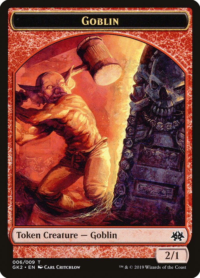 Dragon // Goblin Token [Ravnica Allegiance: Guild Kits] | Good Games Adelaide SA