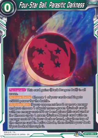 Four-Star Ball, Parasitic Darkness [BT12-080] | Good Games Adelaide SA
