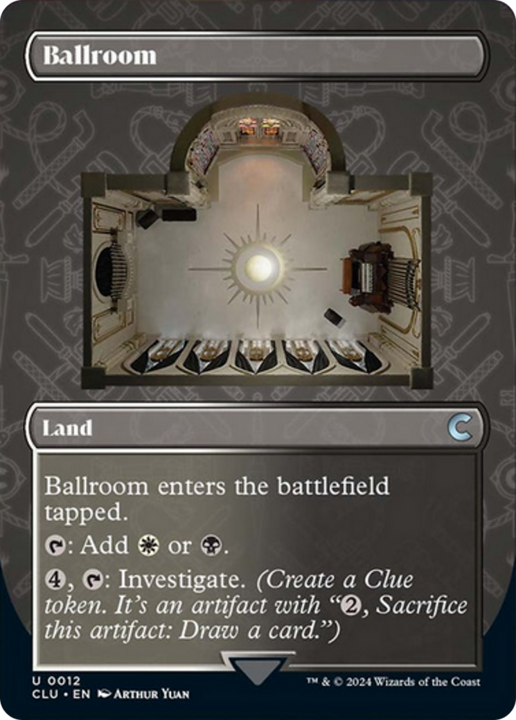 Ballroom (Borderless) [Ravnica: Clue Edition] | Good Games Adelaide SA