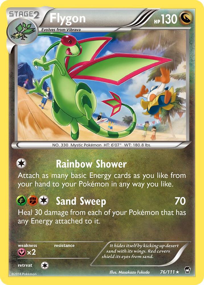 Flygon 76/111 (XY - Furious Fists)  | Good Games Adelaide SA