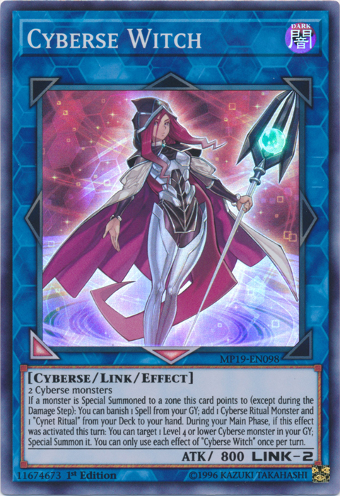 Cyberse Witch [MP19-EN098] Super Rare | Good Games Adelaide SA