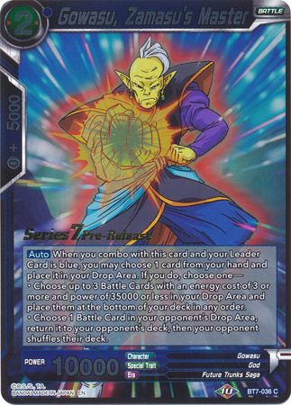 Gowasu, Zamasu's Master (Assault of the Saiyans) [BT7-036_PR] | Good Games Adelaide SA