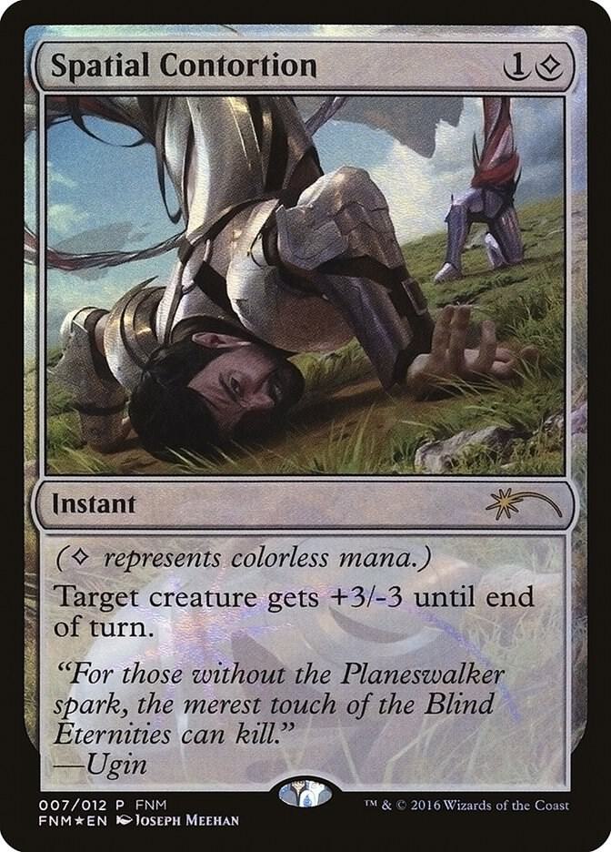 Spatial Contortion 7 (FNM Promos)  - Foil | Good Games Adelaide SA
