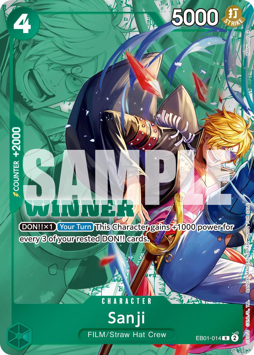 Sanji (Winner Pack 2025 Vol. 1) [One Piece Promotion Cards] | Good Games Adelaide SA